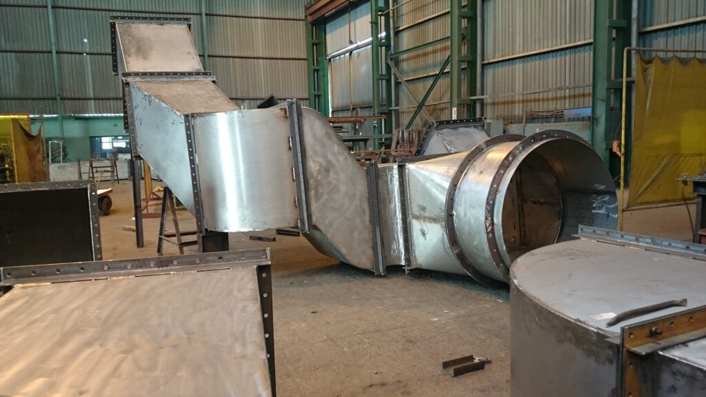 ERHA Fabrication and Construction - STAINLESS STEEL PLATE DUCT